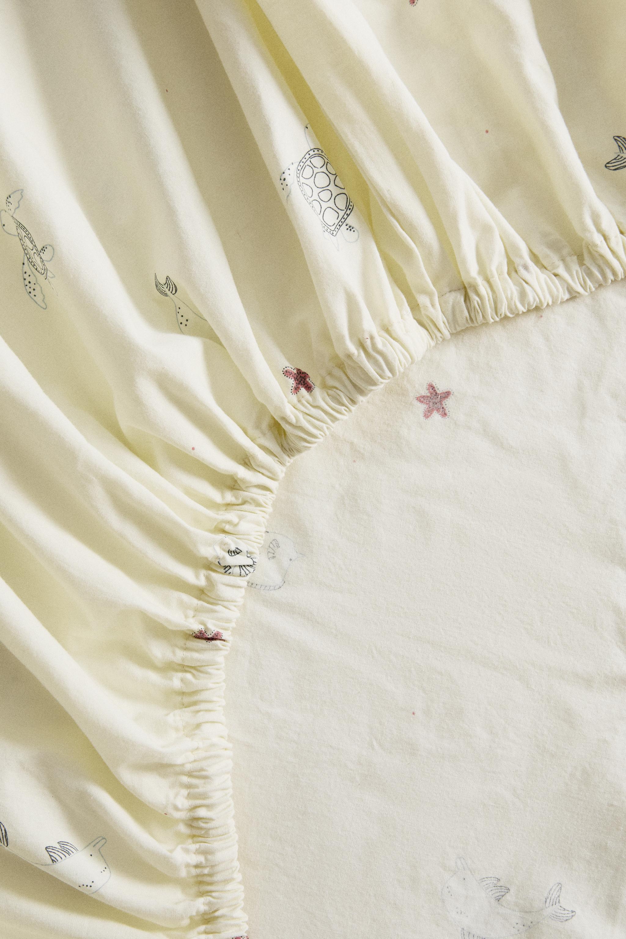 CHILDREN’S SEA PRINT FITTED SHEET